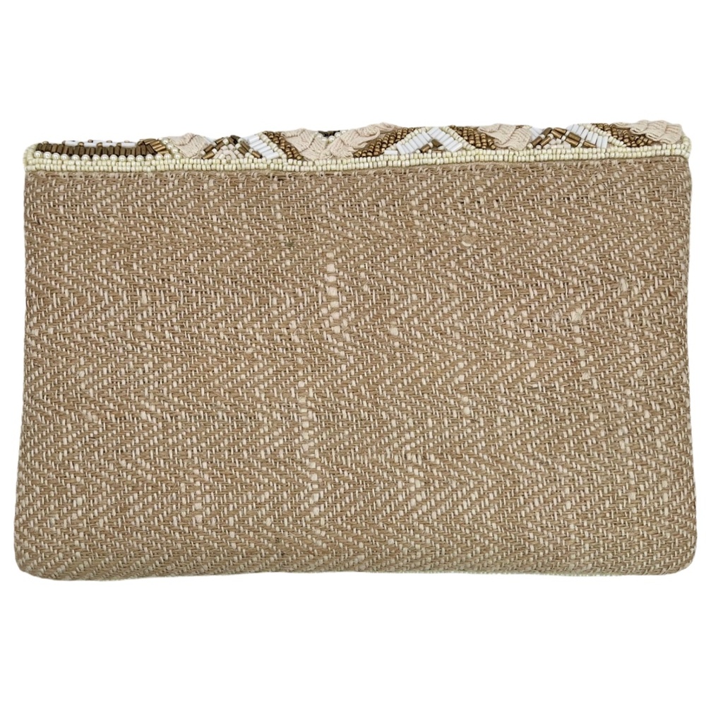 🔥NEW! Beautiful Handmade Clutch with Pearls🐚✨ - Picture 4 of 5